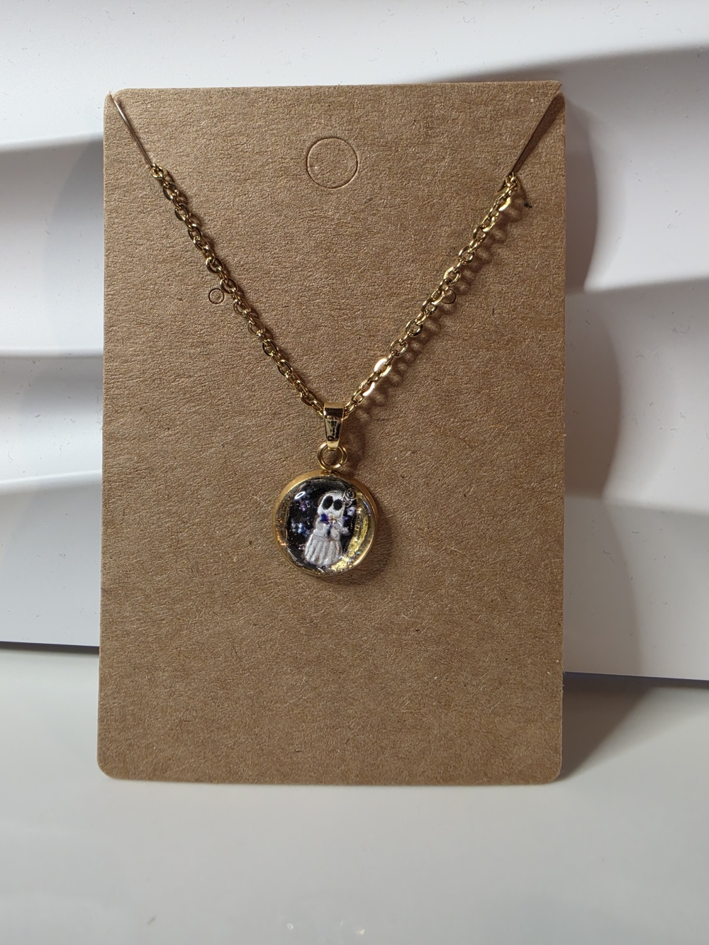 Handmade Necklace - Ghost